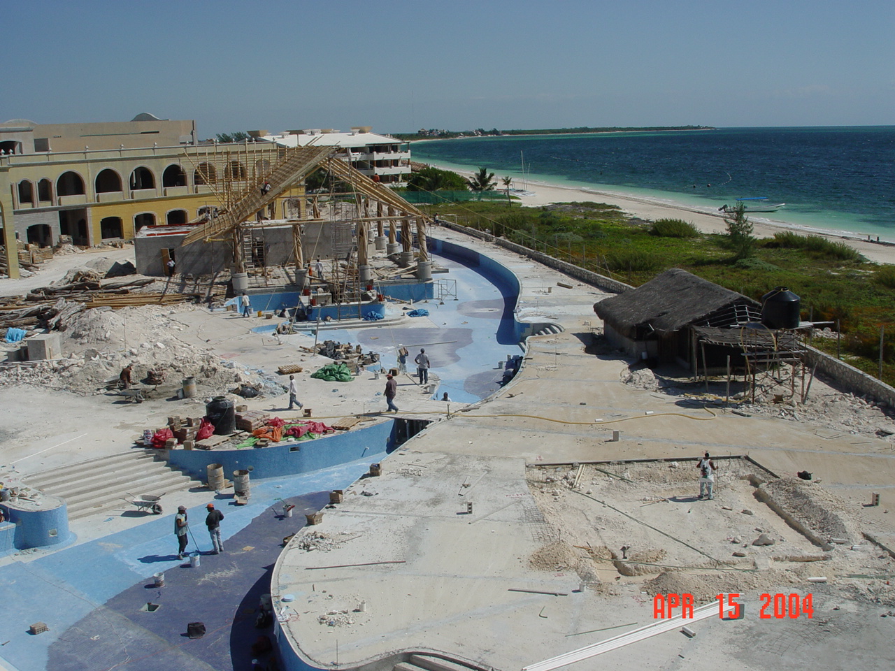 Excellence Riviera Cancun construction