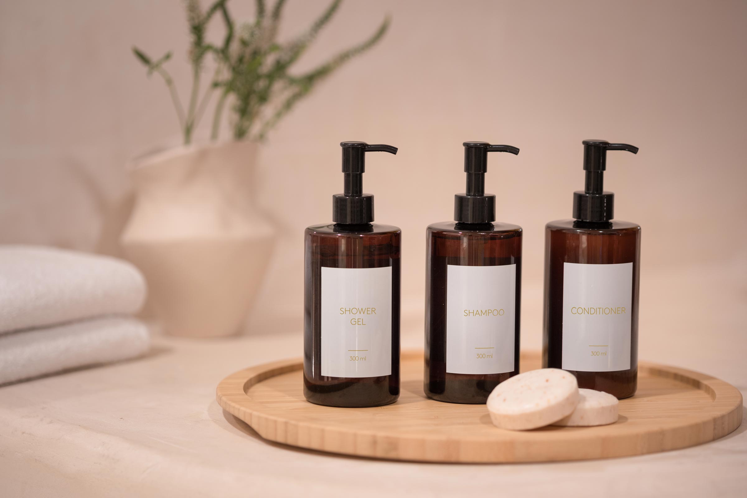 Check what toiletries your suite category offers