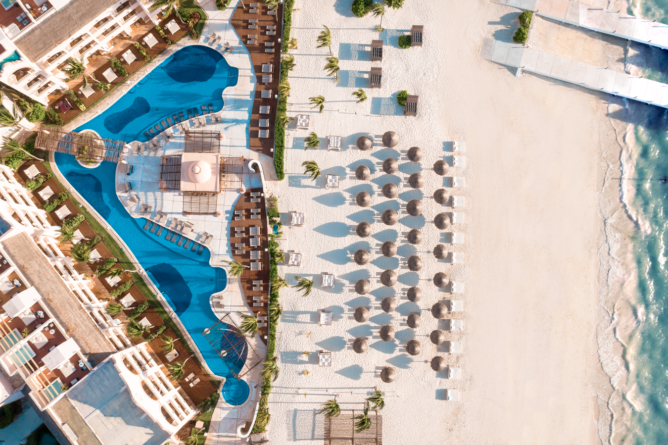 Overview of Excellence Riviera Cancun 