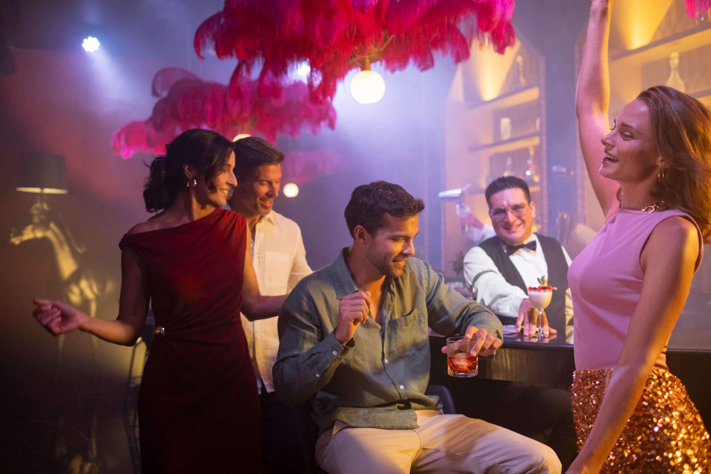 Whisper speakeasy bar in Excellence Coral Playa Mujeres Whisper speakeasy bar in Excellence Coral Playa Mujeres