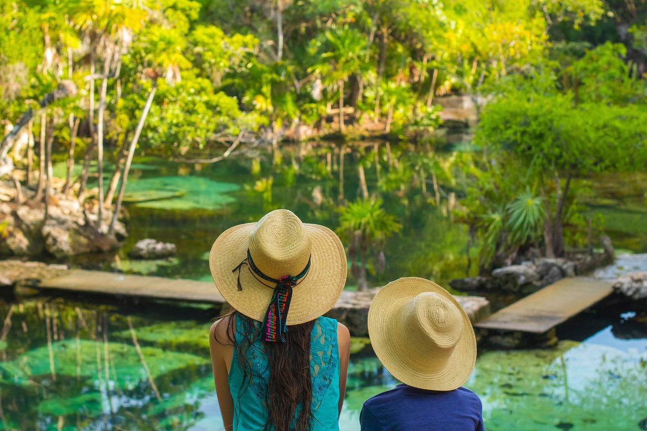 Cenote Azul, one of the best tropical cenotes in Mexico