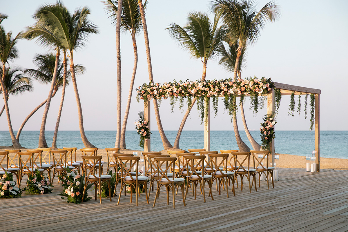 A perfect wedding venue in Finest Punta Cana resort
