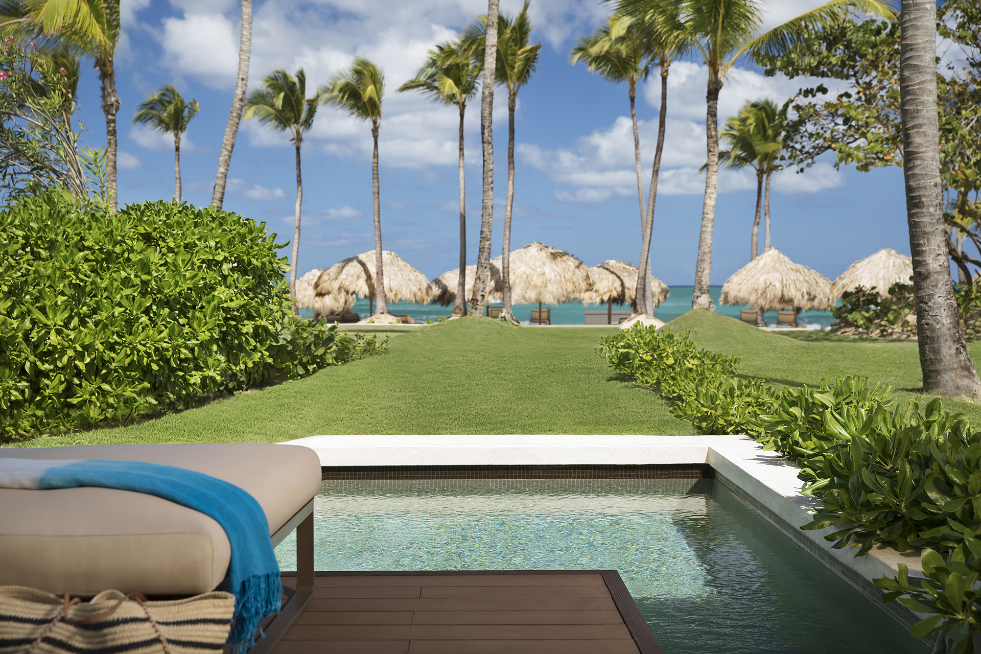 Suite with private pool in Excellence Punta Cana