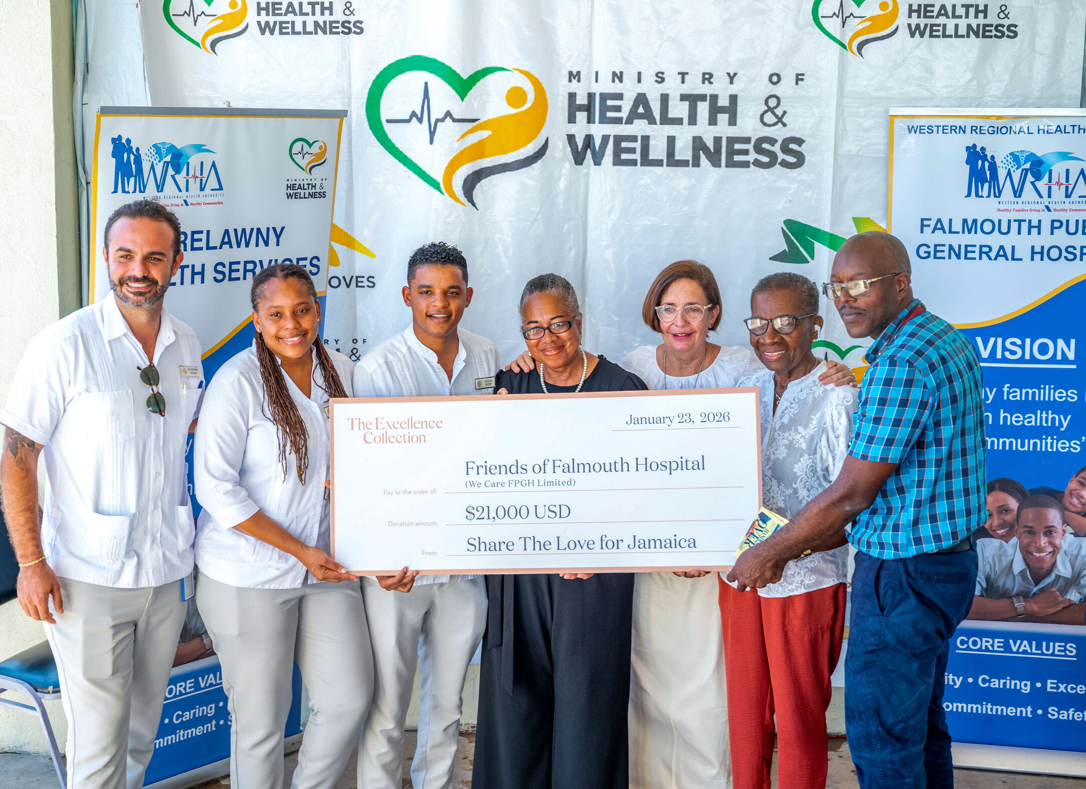 Donations for hospitals in Jamaica after Hurricane Melissa