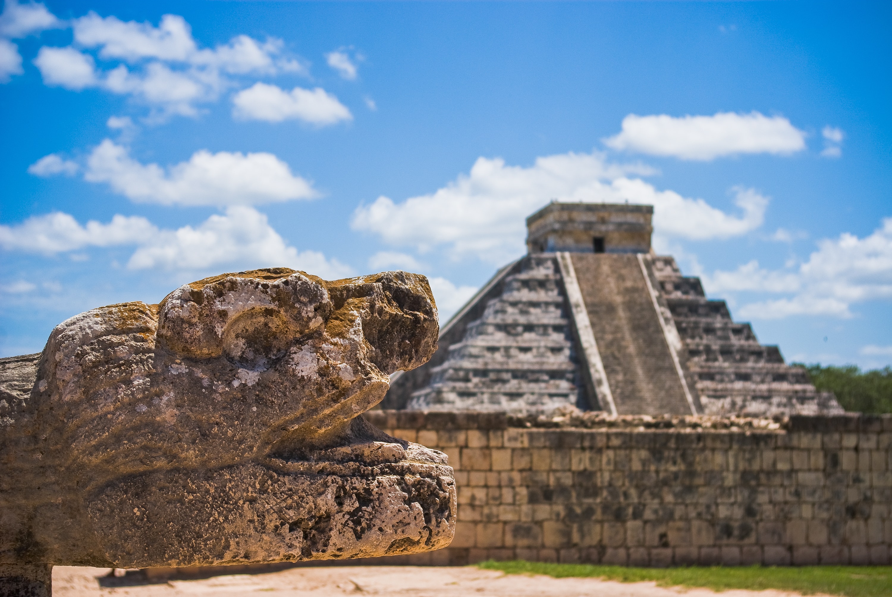 One of the seven wonders of the world: Chichen Itza