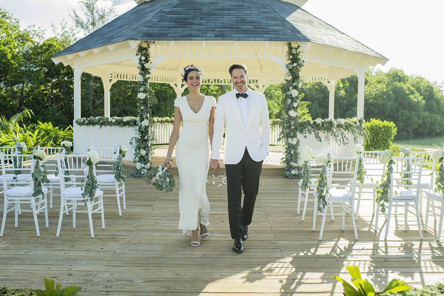 Wedding gazebo in Excellence Oyster Bay