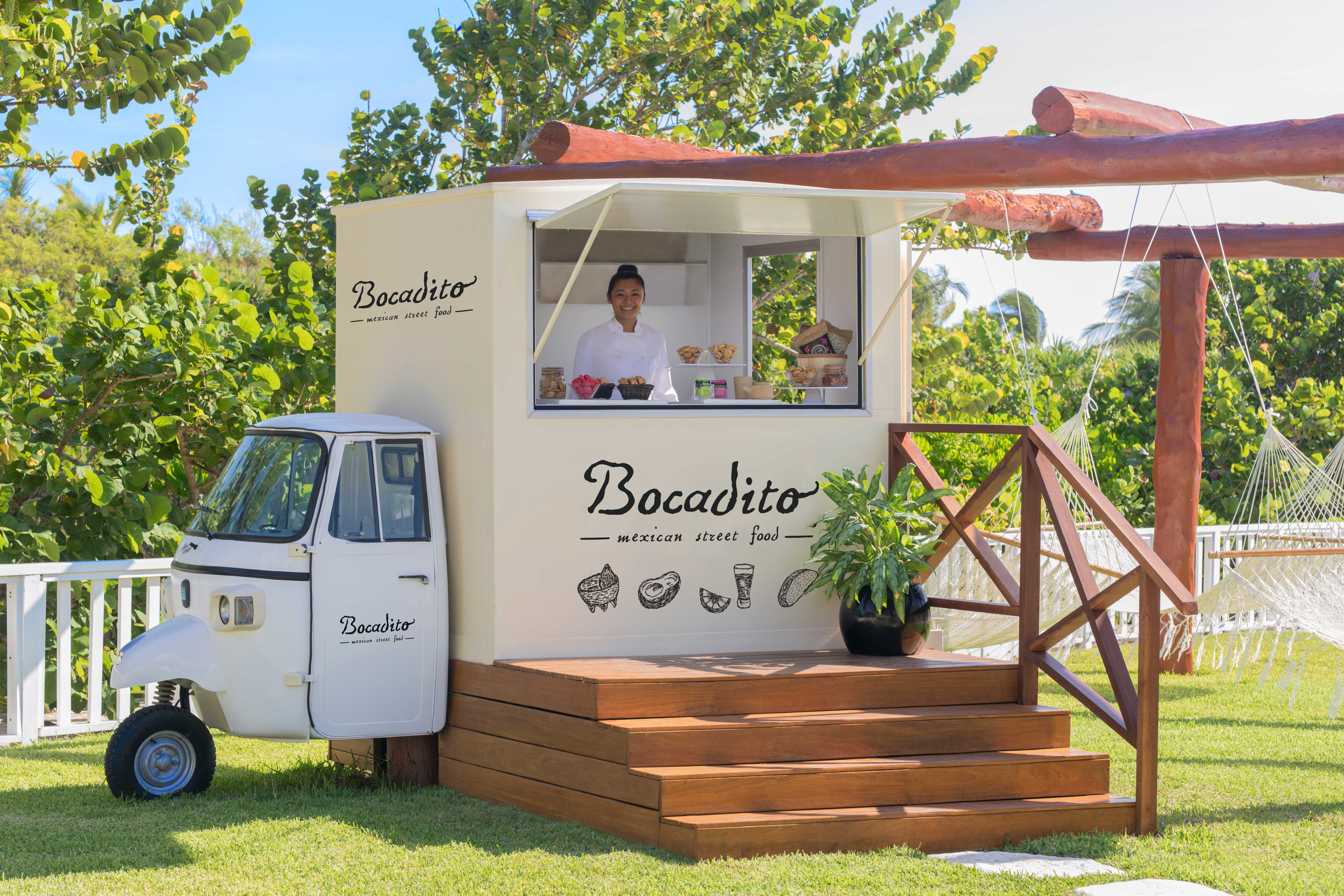Visit our Bocadito food truck in Beloved Playa Mujeres