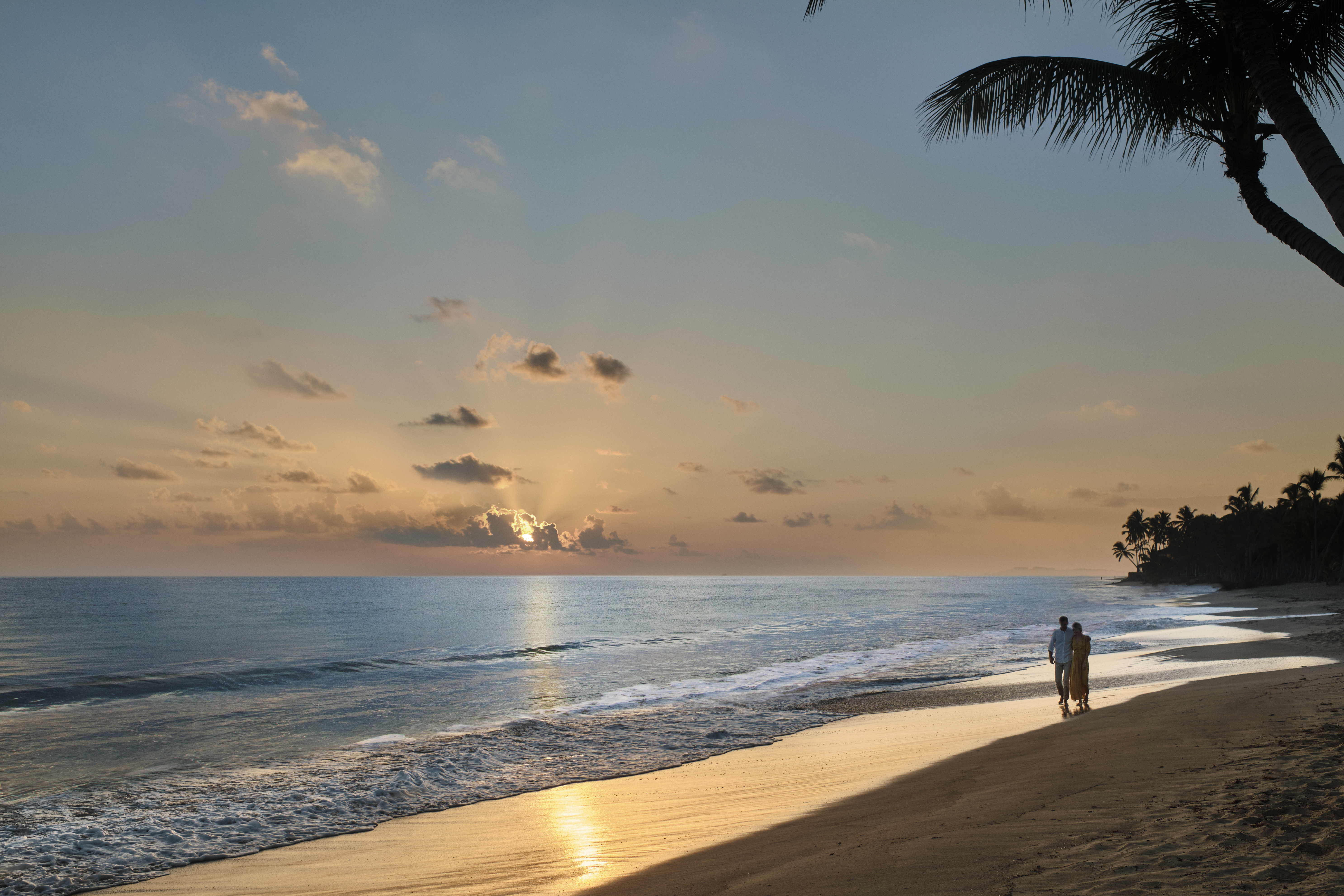 caribbean beaches sunset