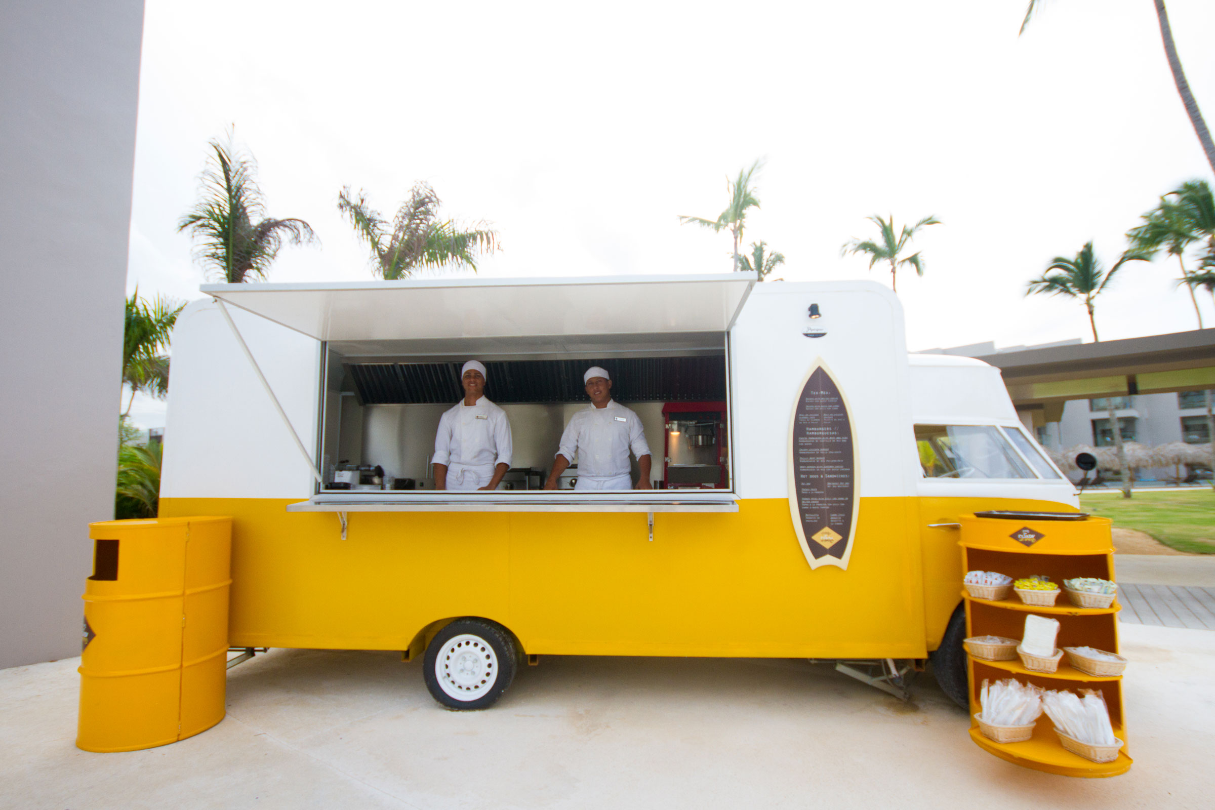 La Cocinita Food Truck at Finest Punta Cana with a variety of delicious takeout meals