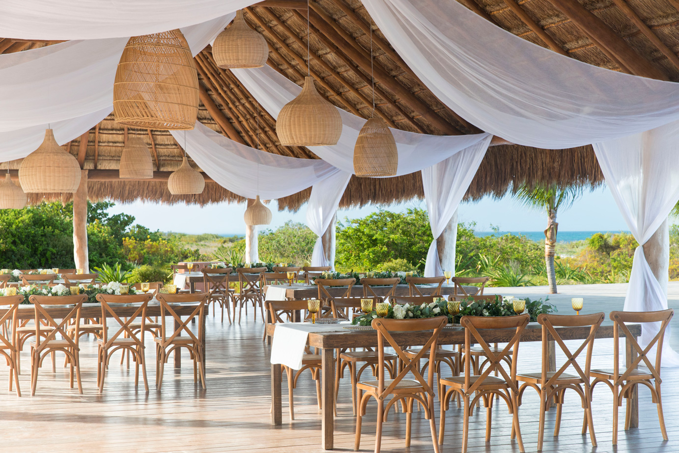 Wedding reception in Finest Playa Mujeres resort