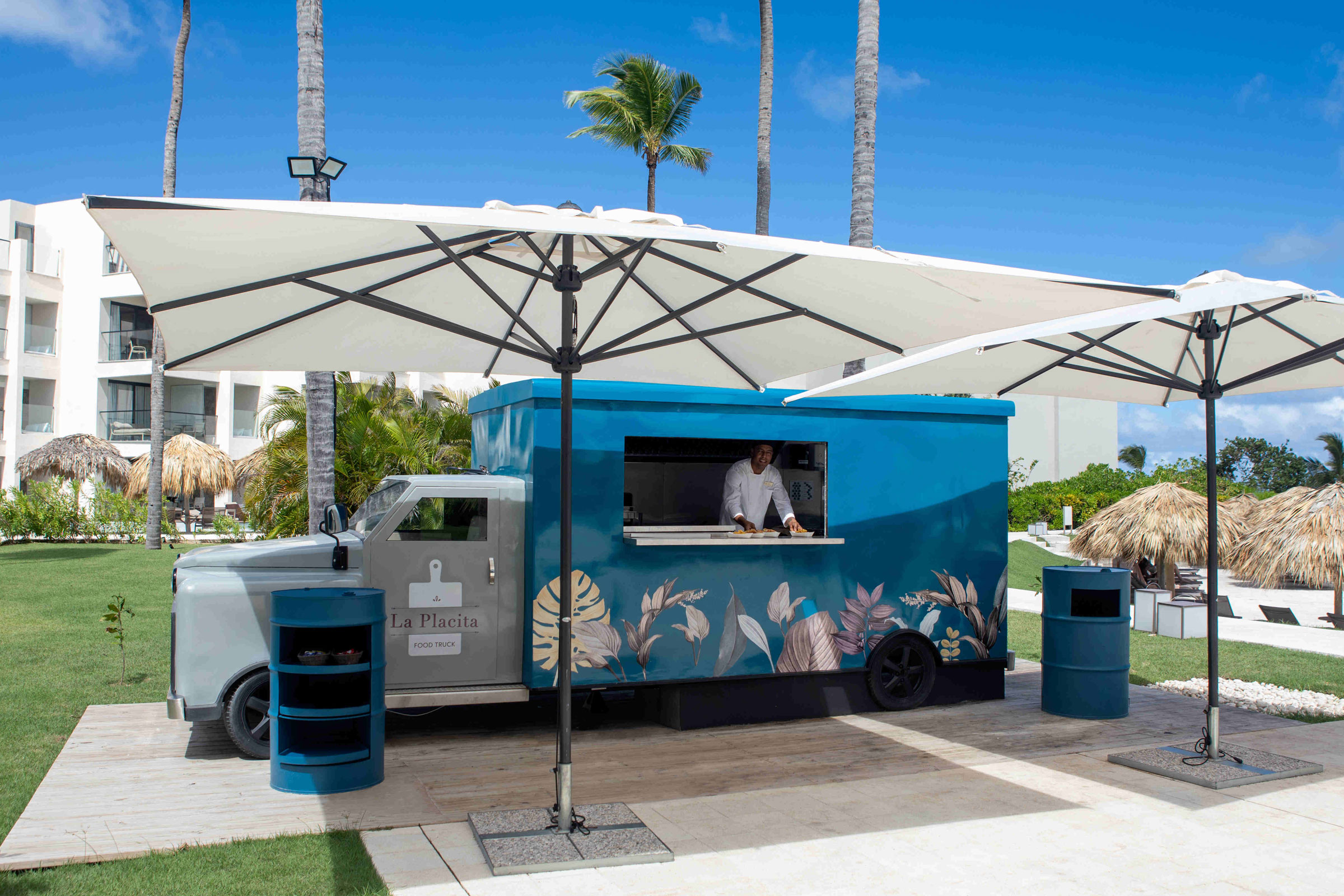 Food Truck in an All Inclusive resort in Punta Cana