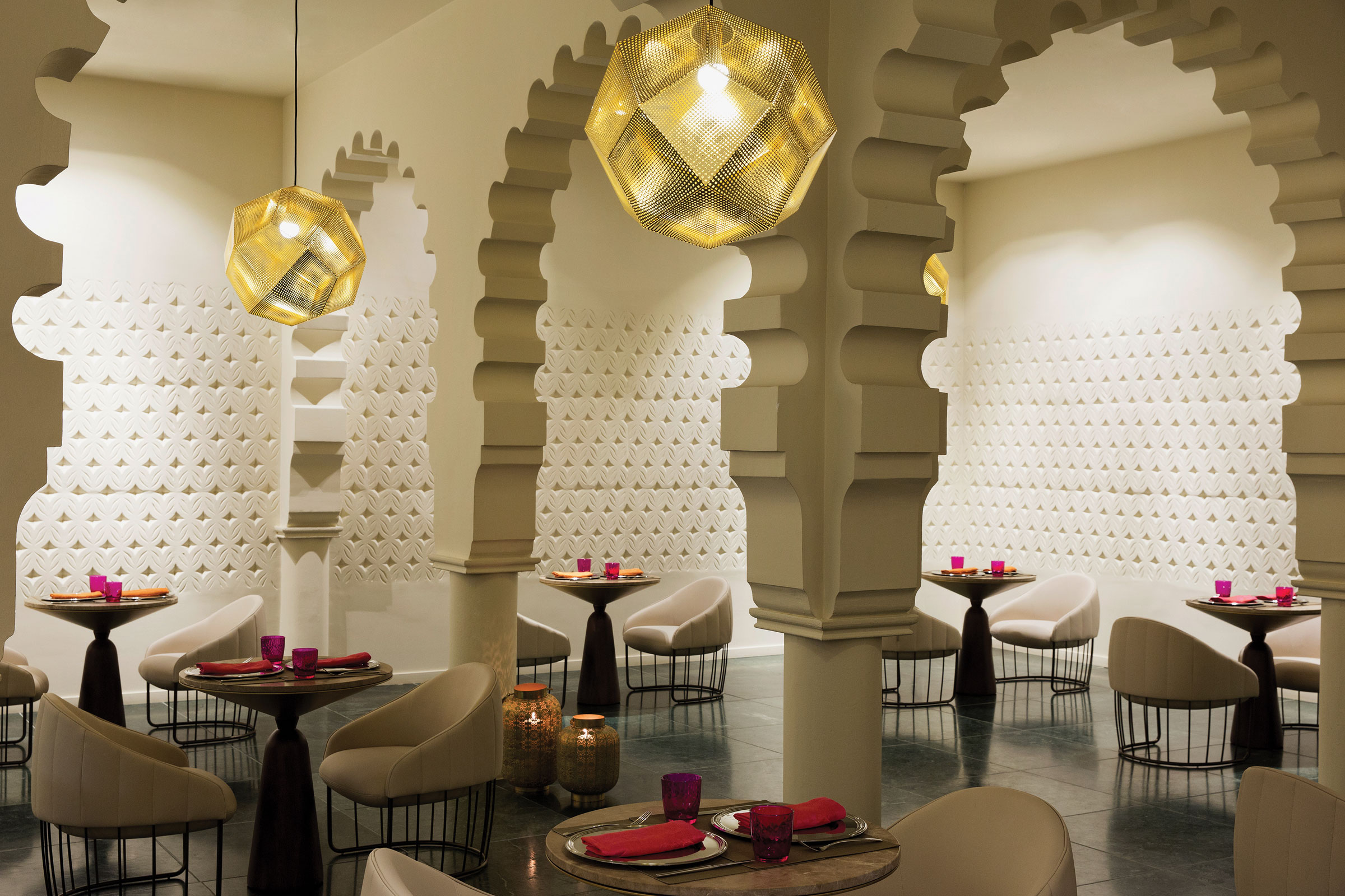 Basmati Restaurant at Excellence El Carmen Revamped versions of Indian dishes